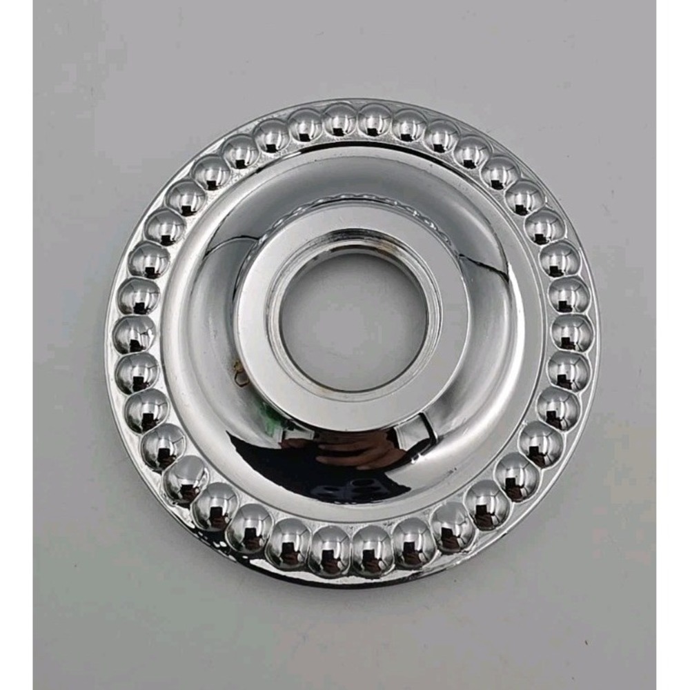 (1) Baldwin 5053.260 Estate Rosette Passage Rose Polished Chrome